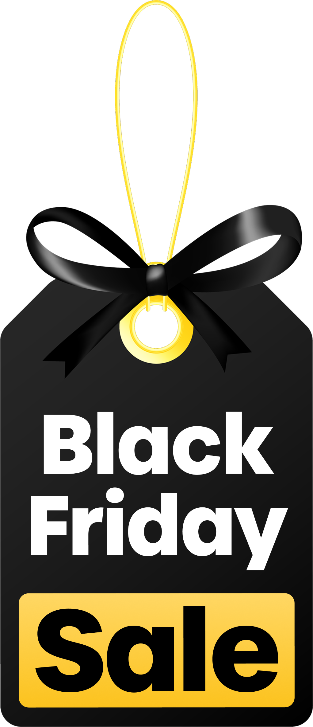 Black Friday Gift Tag