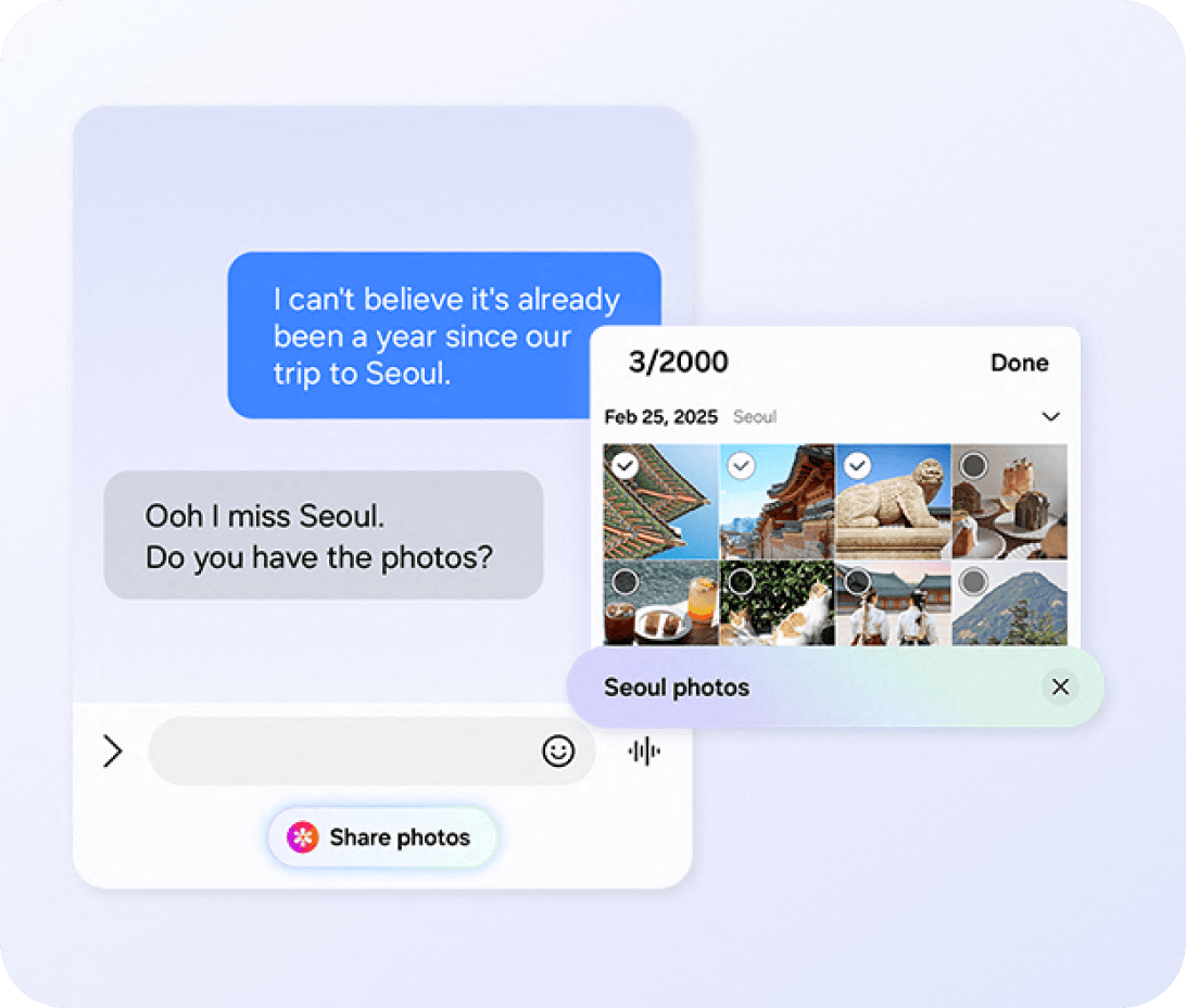 Real-time suggestions when you need them