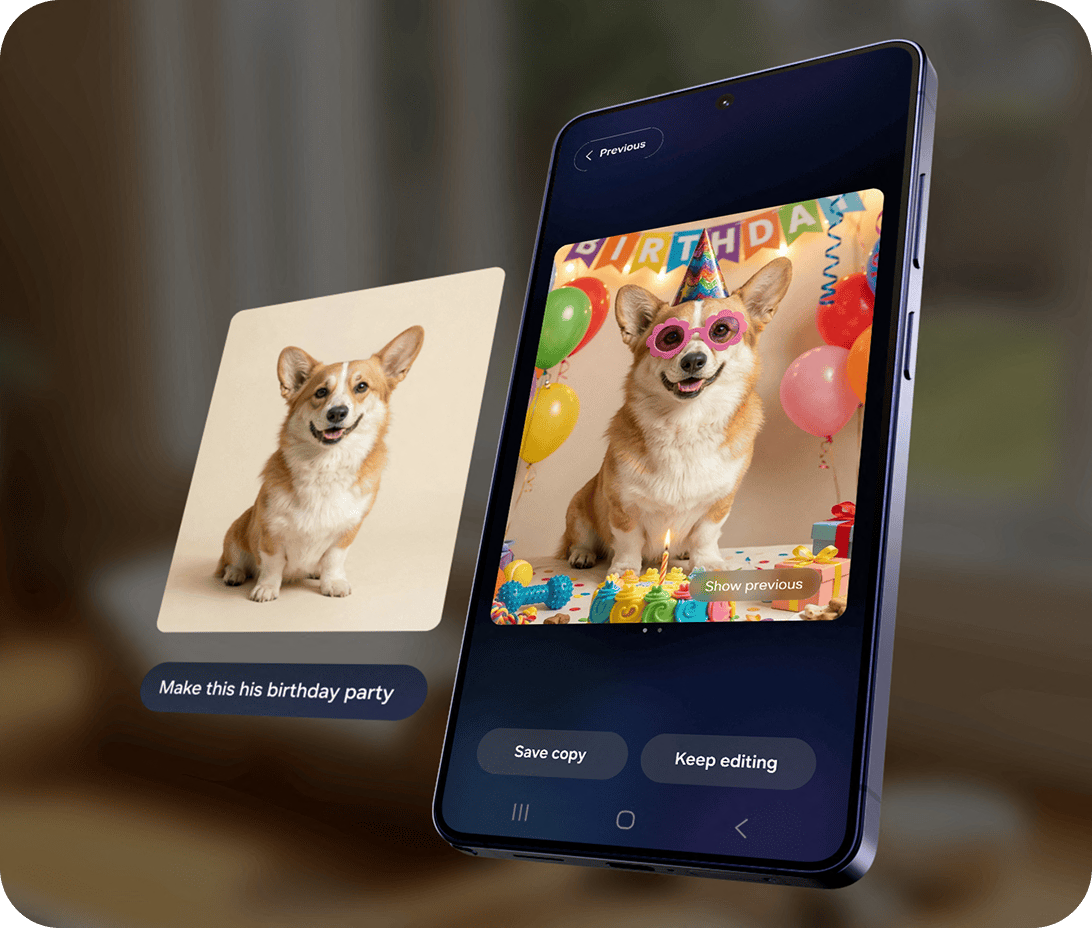 Studio-level edits. Built in