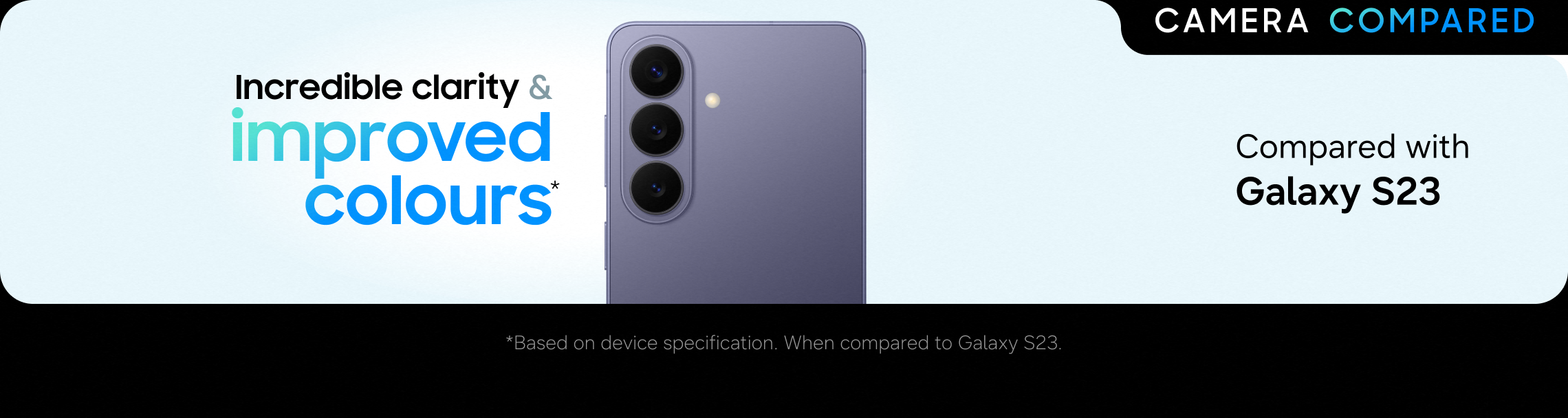 Galaxy S26 phone camera comparison